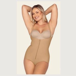 Leonisa classic bottom sculpting shaper XXL nude wear your own bra style